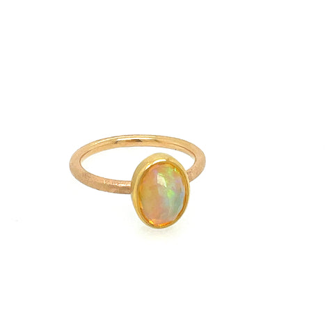 Ethiopian Opal ring