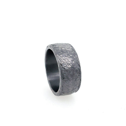 Hammered Tantalum Ring