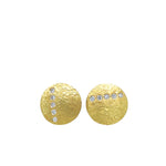 Diamond Stripe studs