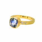 Parti-Sapphire ring