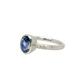 Oval Sapphire ring