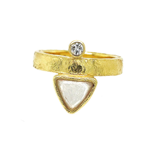 Macle Diamond Ring