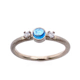 Blue Cab sapphire ring