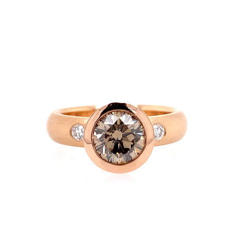Argyle Diamond Cone ring